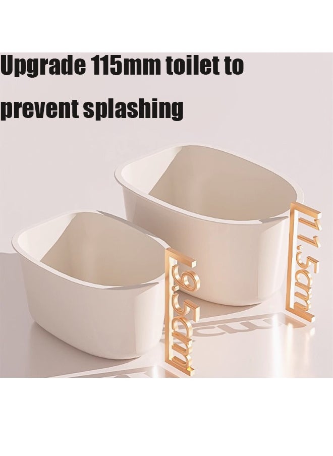 Berma Baby Potty Training Toilet   Realistic Potty Training Seat with Storage Bag, Toddler Potty Chair, Children's Toilet Seat with Soft Seat, Toilet Paper Dispenser and Splash Guard, Non-slip, Suitable for Boys and Girls (Gray)  - Image 4