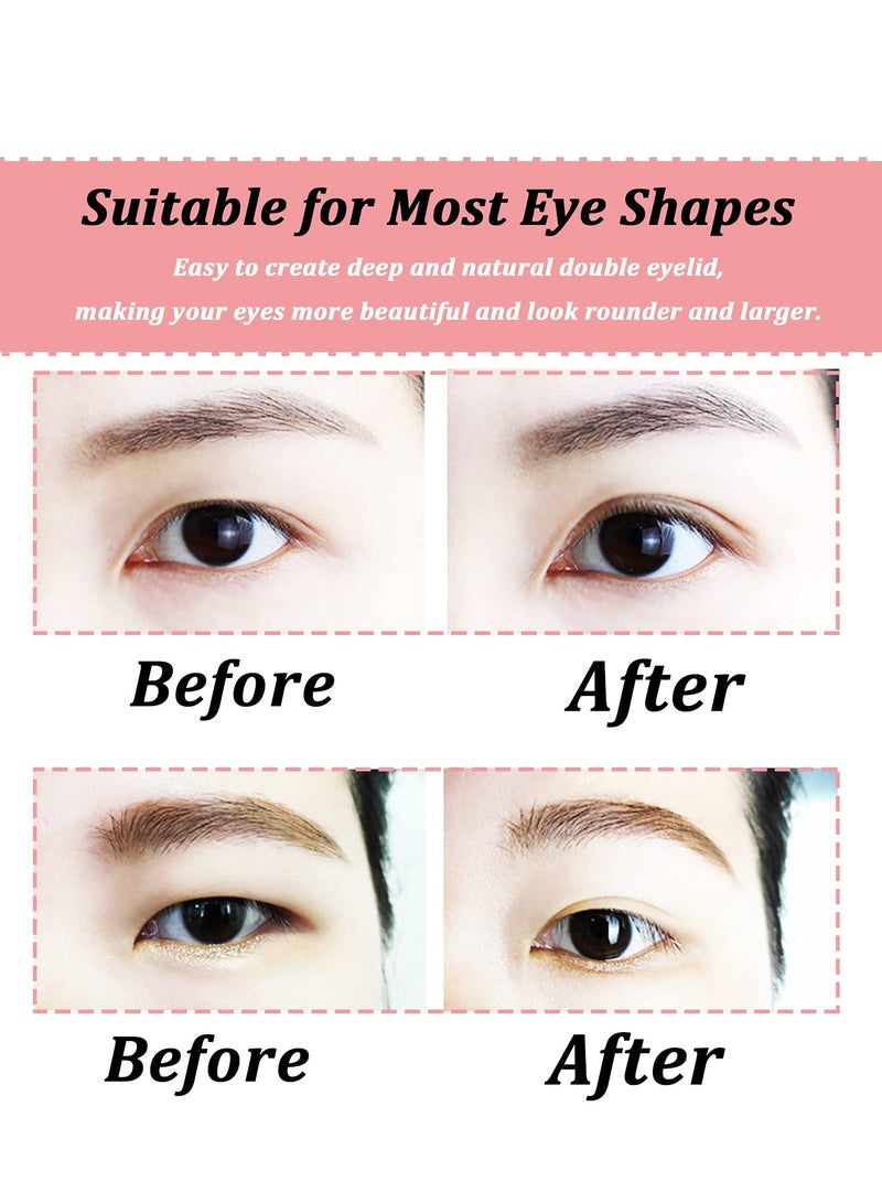 KASTWAVE Double Eyelid Stickers, Invisible Tape Stickers, BWaterproof Sweatproof Double Eyelid Tape Tool for Hooded Droopy Eyes, Easy to Stick (4 Rolls) - Image 5