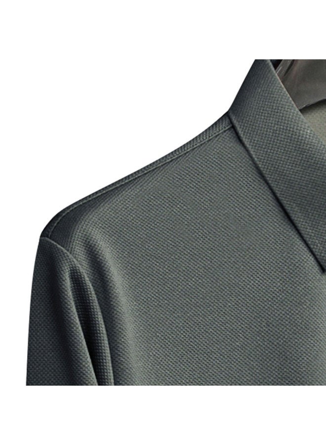 Tucano men's Long Sleeve Polo Shirt - Spring/autumn Collared Casual Business Tee - Image 5