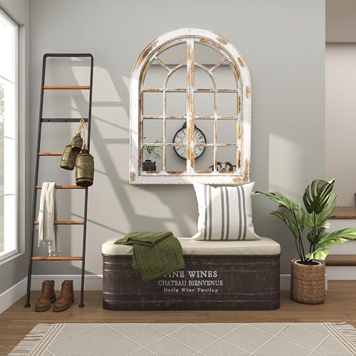 Deco 79 Metal Decorative Cow Bells Tibetan Inspired with Jute Hanging Rope, Set of 3 10",8",6"H, Bronze - Image 4