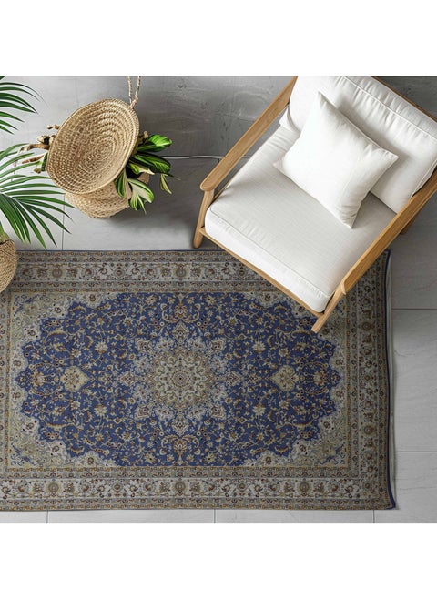 Carpet Bashayer luxury, ultra-soft with a modern design, perfect for living rooms and bedrooms with elegant patterns, Blue