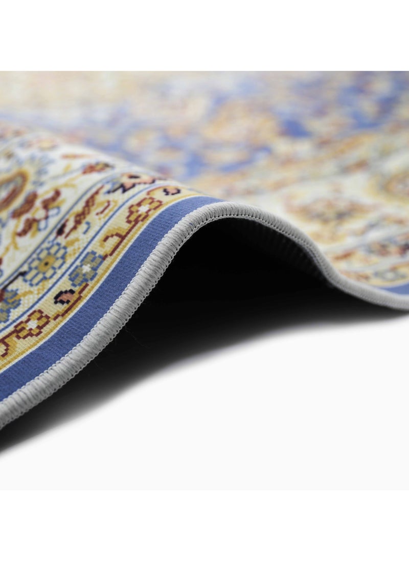 Carpet Bashayer luxury, ultra-soft with a modern design, perfect for living rooms and bedrooms with elegant patterns, Blue