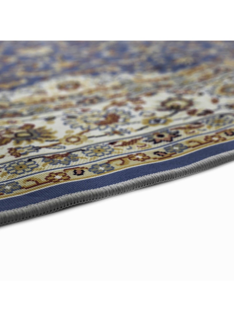 Carpet Bashayer luxury, ultra-soft with a modern design, perfect for living rooms and bedrooms with elegant patterns, Blue