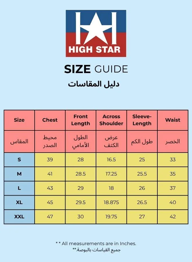 هاي ستار كنزة رجالي سوداء أكريليك 1% سادة