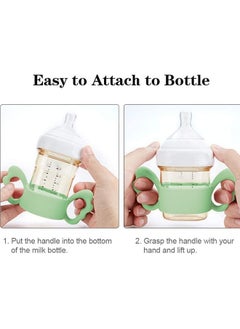 Baby Silicone Bottle Handles Natural Baby Bottle Handle Wide Neck Baby Feeding Handle Easy Carry Handle Lightweight Bottle Handle Small Hand Gripping for Baby Shower - pzsku/Z0773398E184E6785FADBZ/45/_/1720776046/c21efa11-ee1b-4bef-ba92-2914f9aca70c