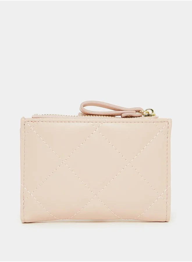 Styli Stitch Detail Two Fold Wallet