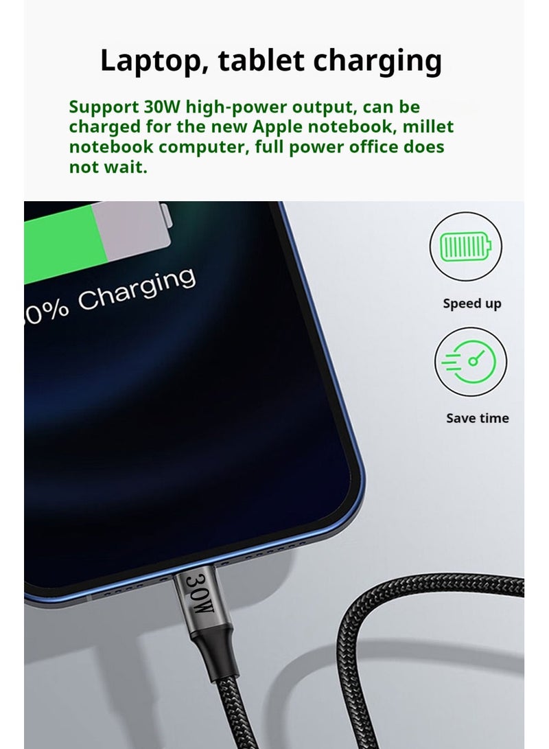 M-PARD M-PARD USB to Lightning data cable 4-foot 1.2M phone charging cable - Lightning cable compatible with iPhone 14/14 Pro/14 Pro Max, iPhone 13/12/11/X/XR/XS/8 series, iPad 9, AirPods Pro, etc  - Image 5
