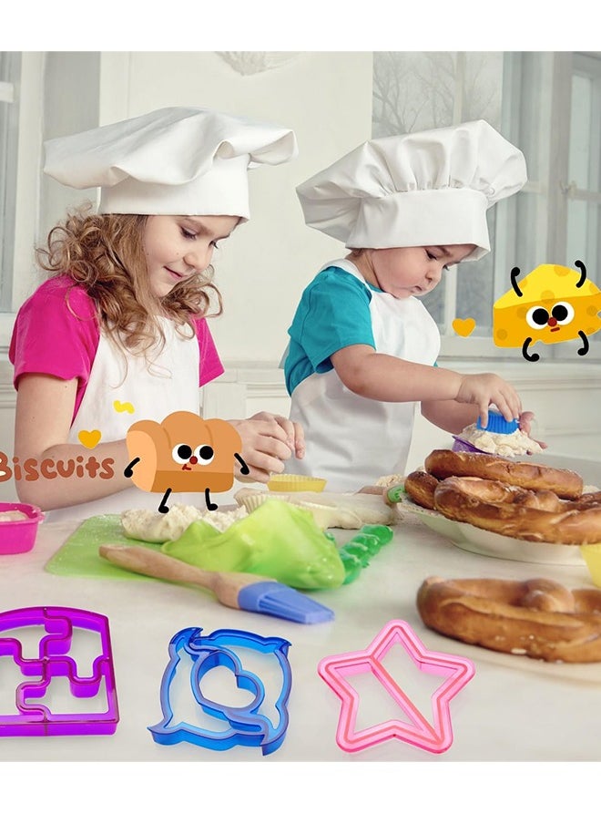 Generic Sandwich Cutter and Sealer, Sandwich Cutter for Kids 23 PCS, Sandwich Maker, Great for Lunchbox and Bento Box - Boys and Girls Kids Lunch  - Image 2