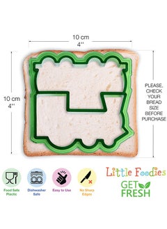 Sandwich Cutter and Sealer, Sandwich Cutter for Kids 23 PCS, Sandwich Maker, Great for Lunchbox and Bento Box - Boys and Girls Kids Lunch - pzsku/Z077354ED1B033D0565B3Z/45/_/1731656355/a86977c7-4110-4485-854b-7f620e508278