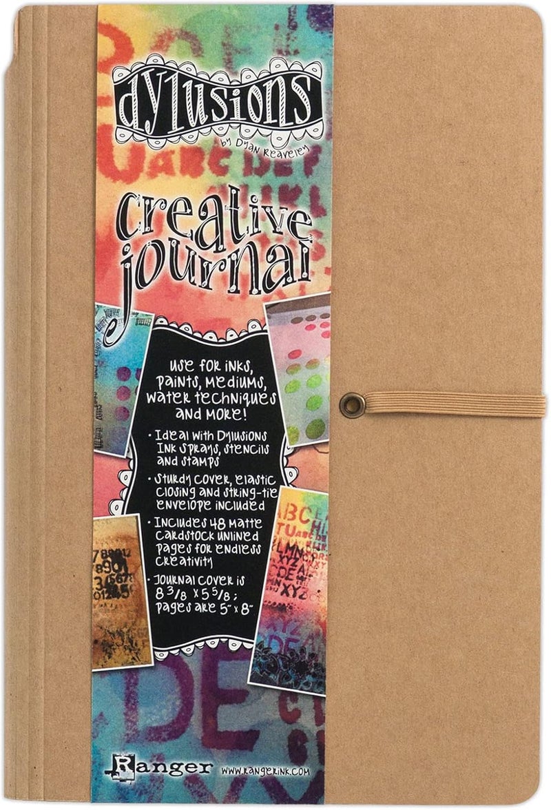 Dylusions Ranger The Crafters Workshop Creative Journal Small (5x8), zzzz-s, Multi-Colour - Image 1