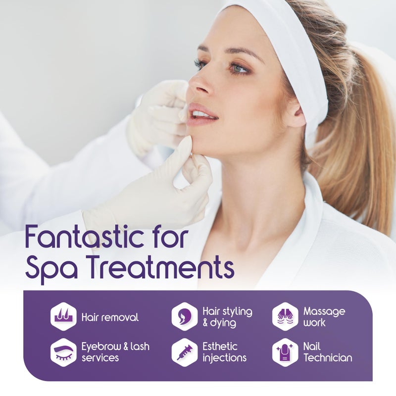 Inspire Stretch Vinyl Exam Gloves | THE ORIGINAL Quality Disposable Latex Free Medical Glove Cleaning Cooking Food Service Labs Healthcare and Household, Large 1000 Count - Image 3