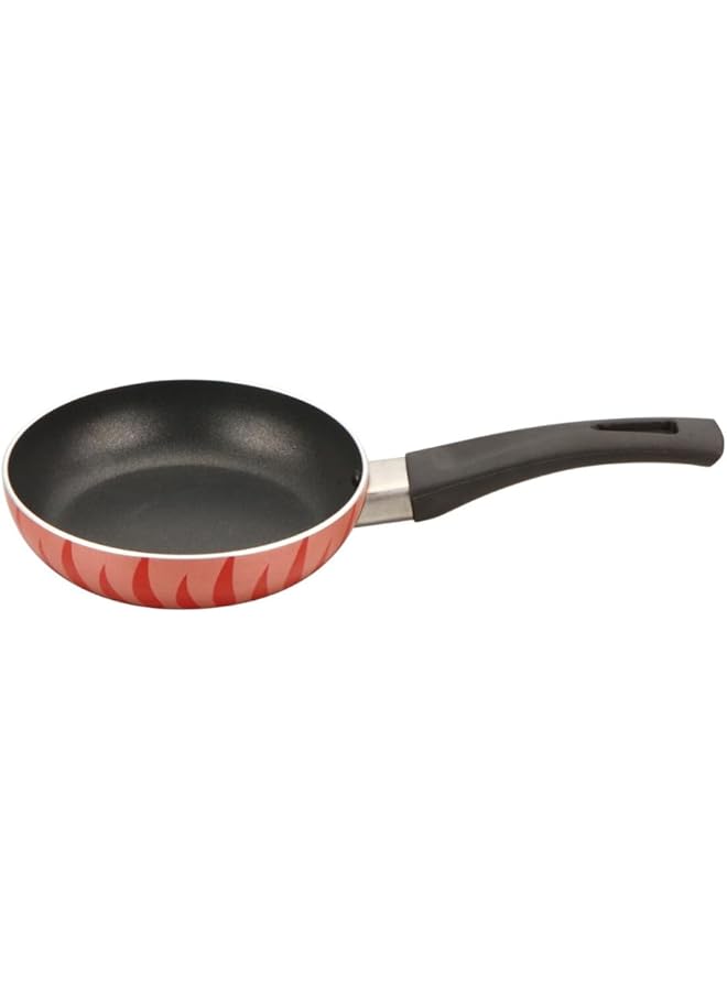 بارفيت مقلاة صغيرة بتصميم أنيق ومقبض مريح باللونين الأحمر والأسود 12 سم Fps 12