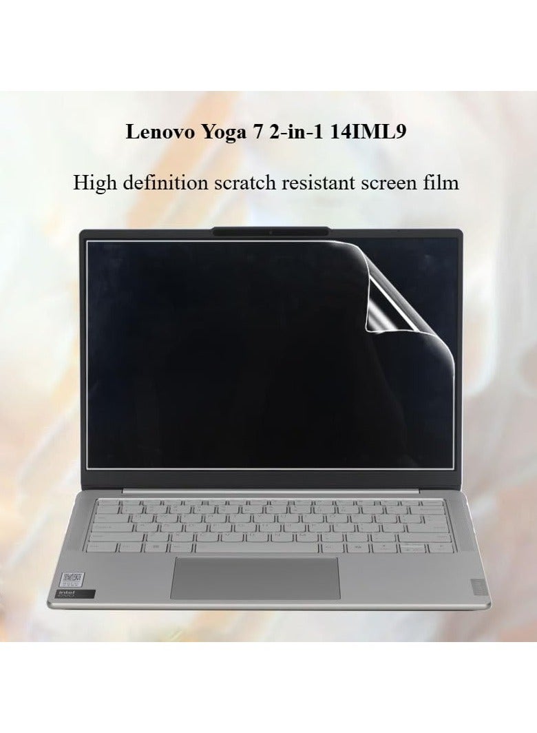 2 Pack Screen Protectors Compatible with 14 inch Lenovo Yoga 7 2-in-1 14IML9 Laptop, HD Crystal Clear Anti-scratch Anti-fingerprint Film - Image 2