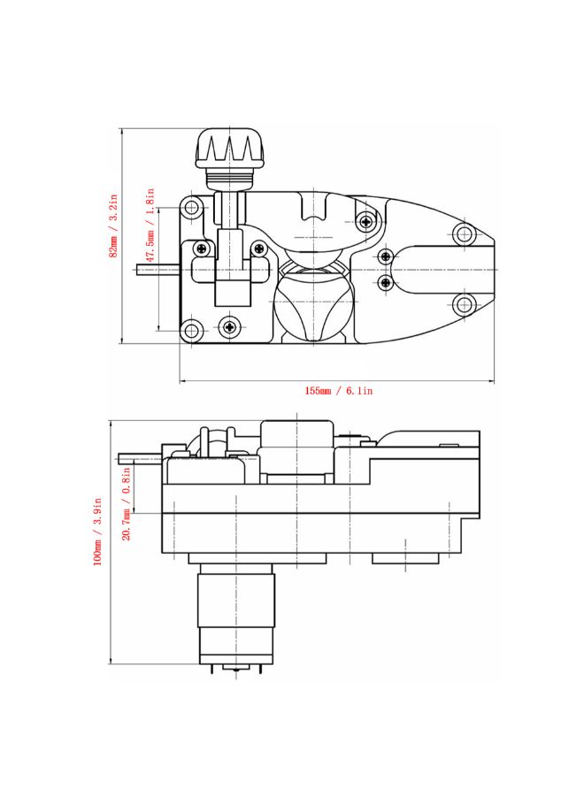 NIBEMINENT Mini Portable Welding Wire Feed Device Black - Image 5