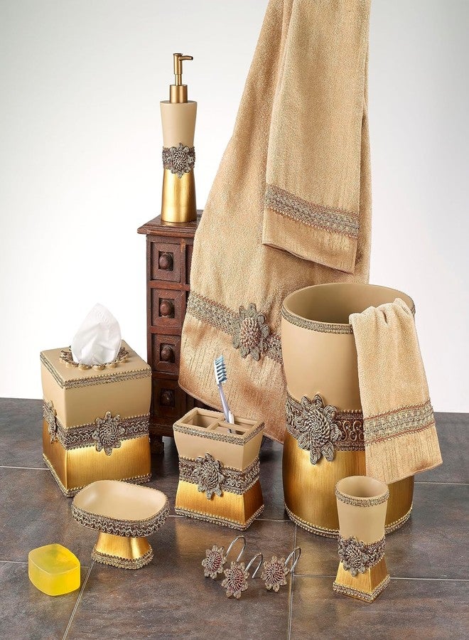 Avanti Linens Avanti Braided Medallion Lotion Pump, Gold - Image 4