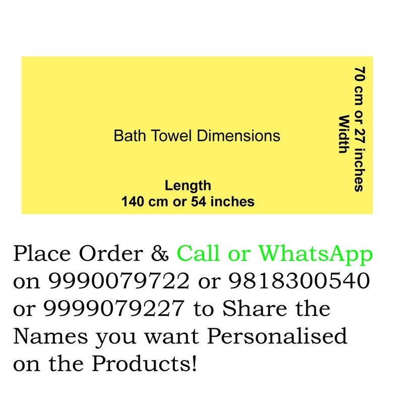 TurtleLittle 100 Cotton SoccerFootball Player Personalised Adult Bath Towel 600 GSM Set of 1 White - Image 4