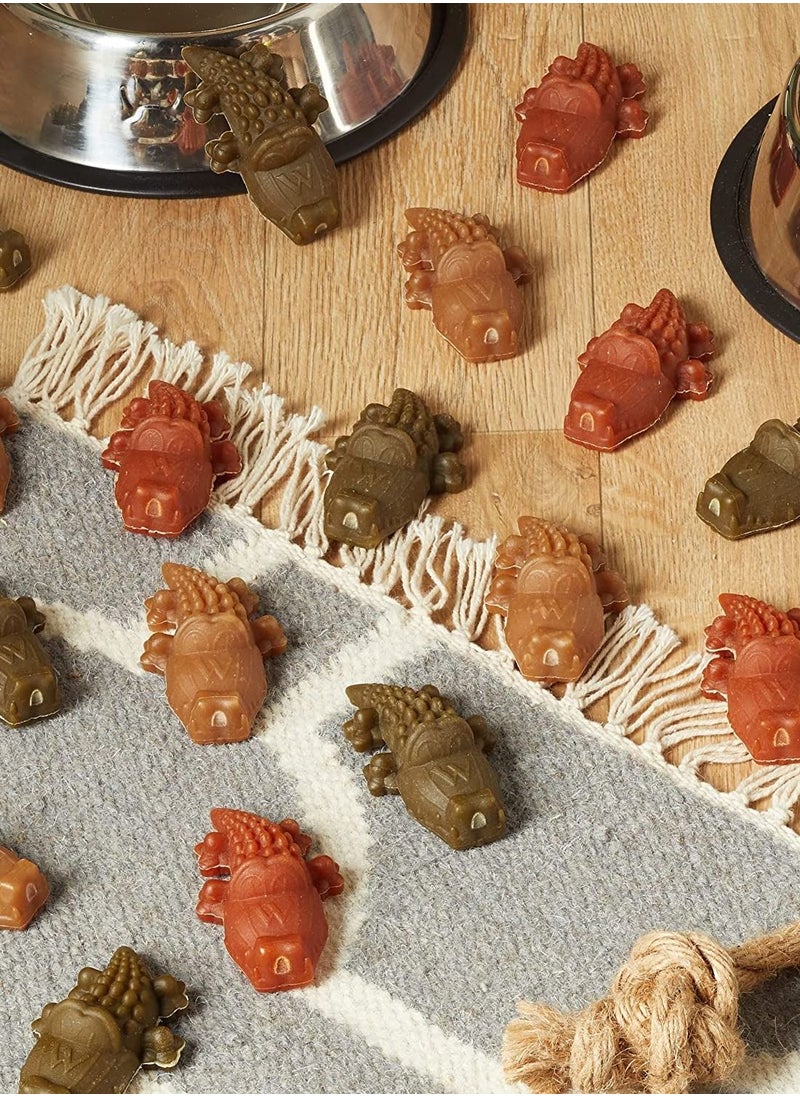 WHIMZEES - Natural Grain Free Dental Dog Treats, Alligator Small 24Pcs 360G - Image 1