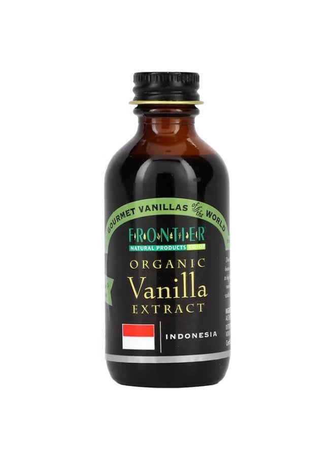 Frontier Co-op Organic Vanilla Extract, 2 fl oz (59 ml) 