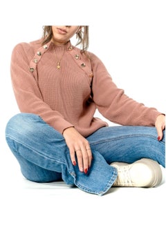 JOY Half turtle neck cropped Pullover  - Image 1