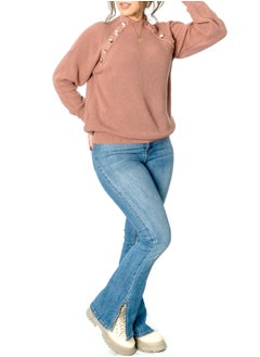 JOY Half turtle neck cropped Pullover  - Image 3