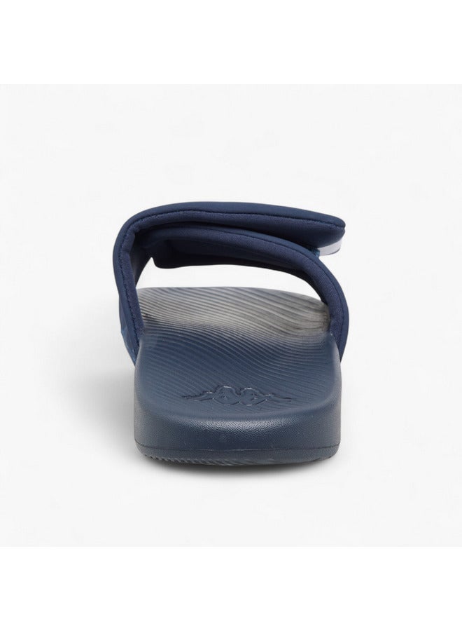 Kappa Men's Logo Print Slip-On Slides - Image 4