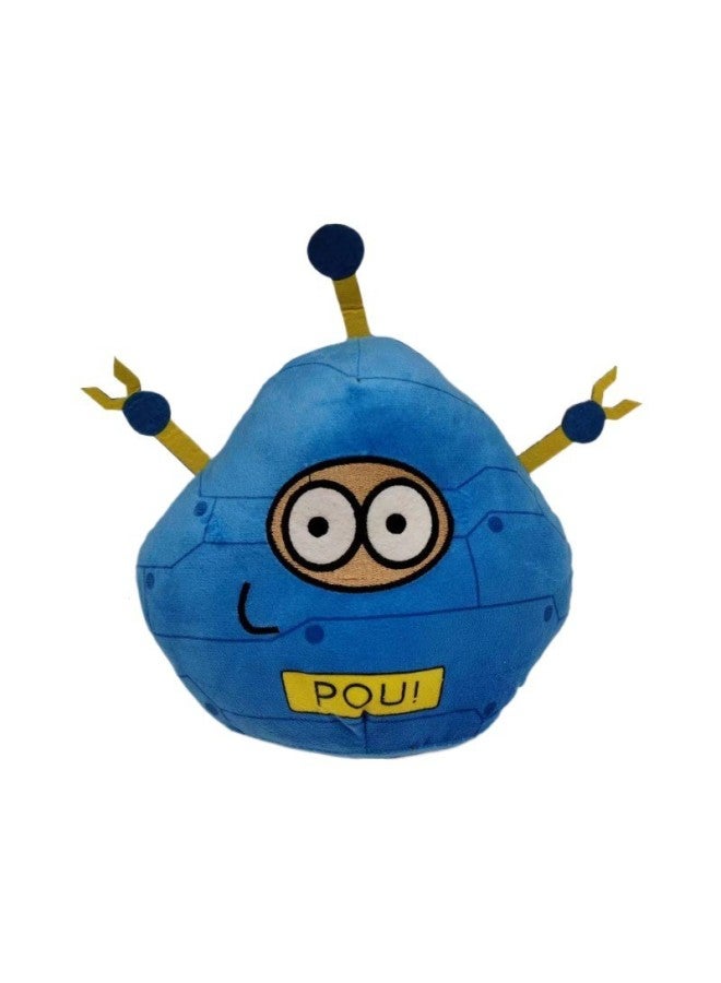 Triangular Pumpkin Plush Toy Soft Stuffed Doll Alien Game Surrounding Cartoon Character Gift PP Cotton Filled Triangular Plushie-Specifications:Machine Aliens-Color:Single Vacuum - Image 1
