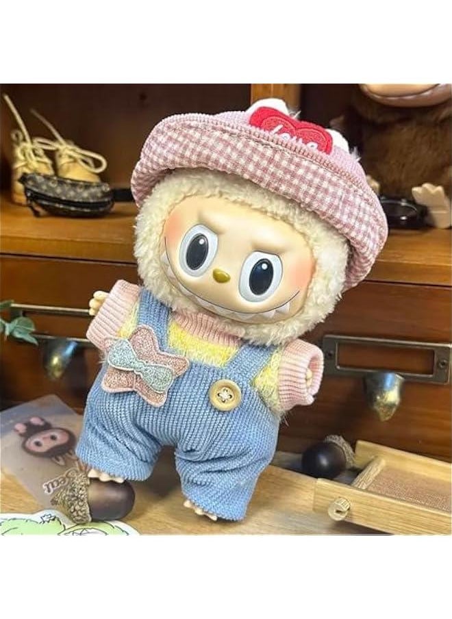 Arabest Clothing Set Compatible with Labubu Doll, Casual Corduroy Style, Precision Sizing, Custom Designs & Durable Stitching  - Image 4