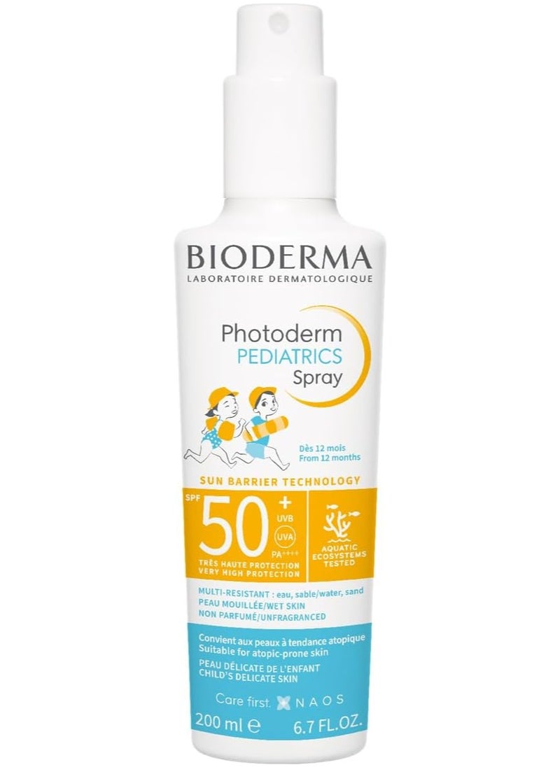 Bioderma Bioderma Photoderm Pediatrics Spray SPF50+ 200ml  - Image 1