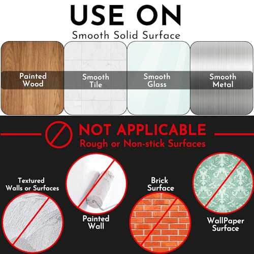 Niceyos Universal Pot Lid Organizer for Cabinet - Upgraded Patented Niceyos 3 Pack Inside Cabinet Door Wall Mount Pan Top Storage Organizer Rack Holder for Kitchen, Fits 6" to 13" (Black) - Image 5