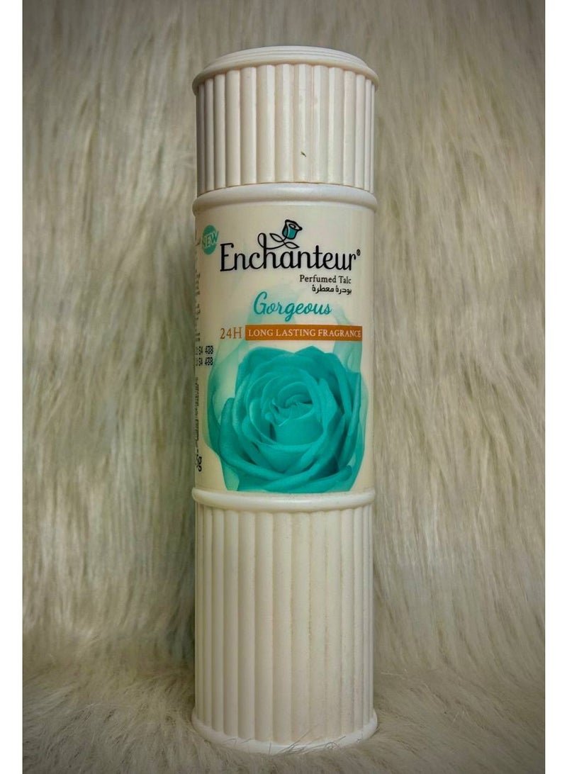 Enchanteur Perfumed Talc Gorgeous 125 Gm (Packaging may vary) - Image 2