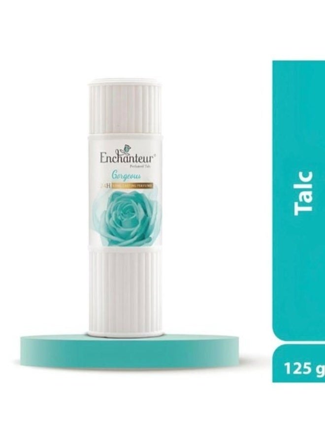 Enchanteur Perfumed Talc Gorgeous 125 Gm (Packaging may vary) - Image 3