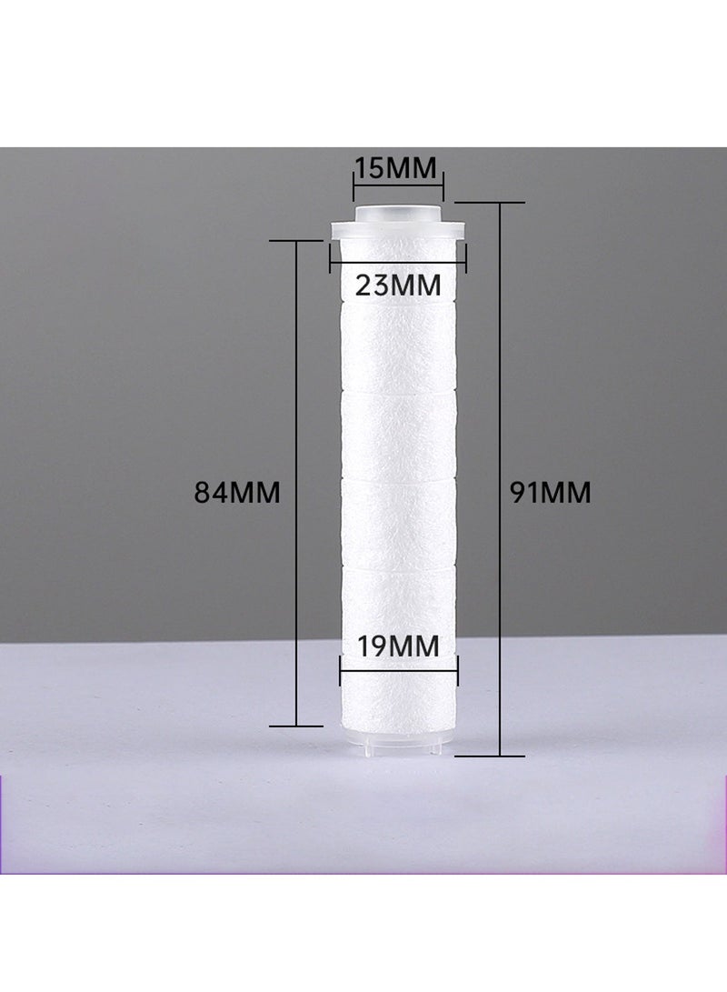 Forest Home Set of 10 PP Cotton Filter, High Pressure Handheld Shower Head PP-Cotton Filter Cartridge (for Replacement) - Image 4