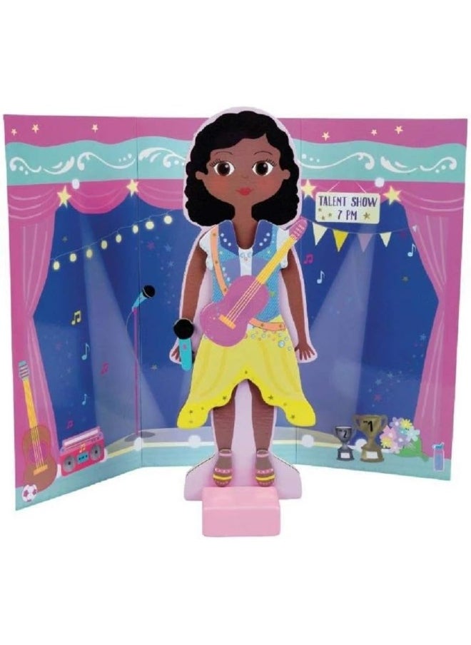 Floss & Rock - Floss & Rock 42P6310 Zoey Magnetic Dress Up Character - Image 1