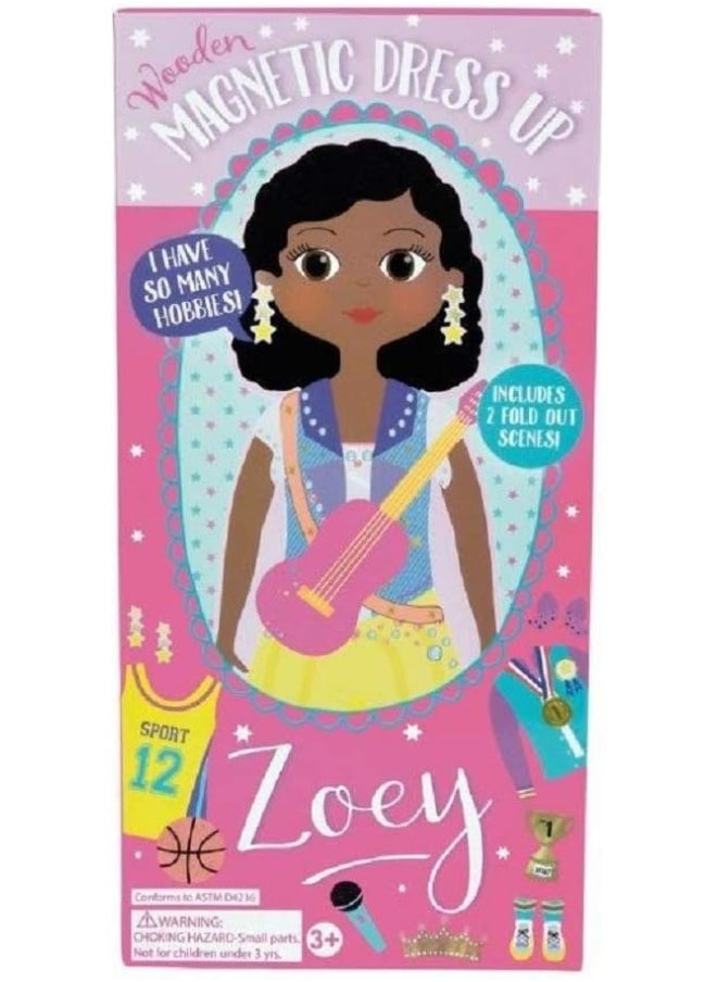 Floss & Rock - Floss & Rock 42P6310 Zoey Magnetic Dress Up Character - Image 1