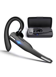 Bluetooth Earpiece for Cell phone Bluetooth headset with Microphone for Android phones iPhone Bluetooth Headphone Wireless Hands-Free Noise Canceling