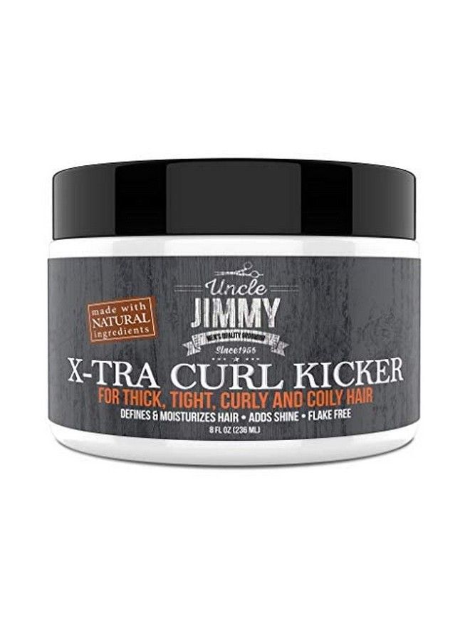 uncle jimmy Xtra Curlkicker For Thick Frizzy Wavy Tight Curly And Coily Hair 8Oz (V072) - Image 3