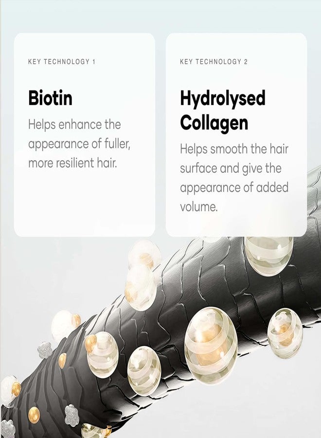 Cureskin شامبو كيورسكين بيوتين وكولاجين وفيتامين ب5 وجليكوليبيدات: يقوي الشعر، ويقلل من تساقطه، ويصلح التلف، 5.07 أونصة سائلة (عبوة واحدة) - Image 4