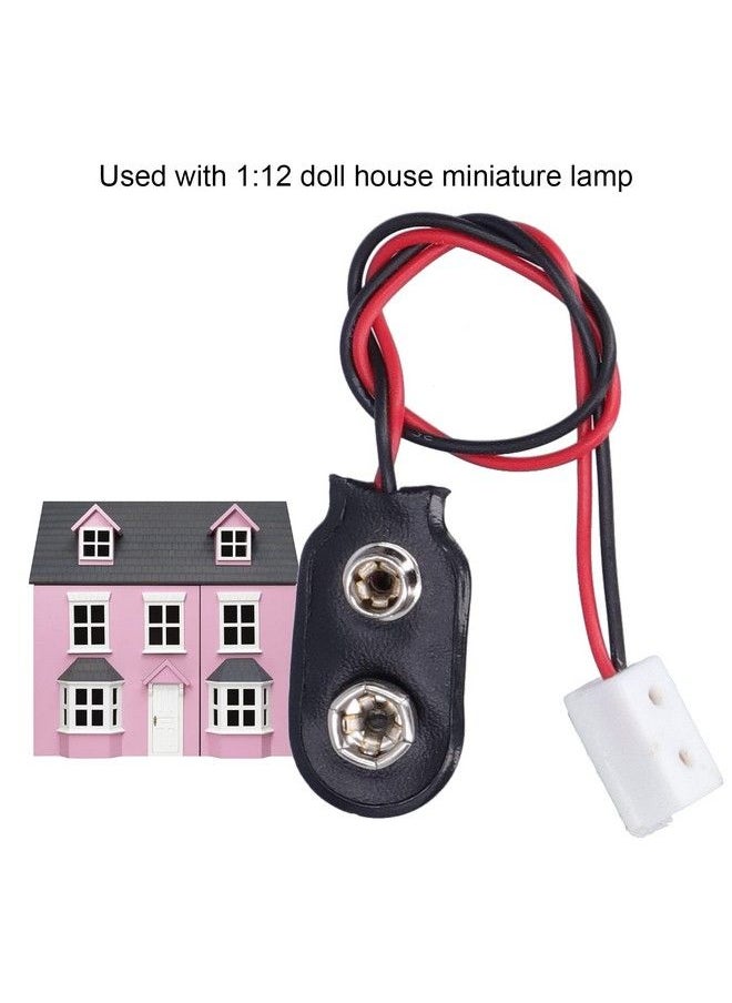 Zerodis 1:12 Dollhouse Miniature 12V Lamp Light Power Supply Connection Line Wire Accessory For Dollhouse Decoration  - Image 5