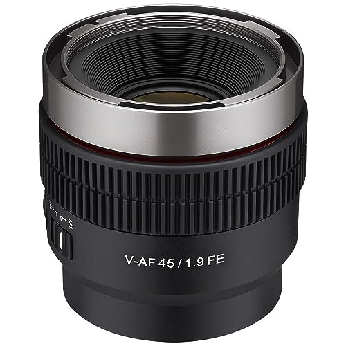 Samyang V-AF 45mm T1.9 FE for Sony (E) Wide-Angle Lens, Multicolor - Image 1
