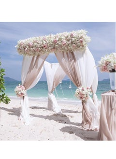 WISFOR Garden Pergola Climbing Support Gazebo Iron Pergola Large Garden Arch Metal Wedding Garden Pergola Support Climbing Plants  - Image 3