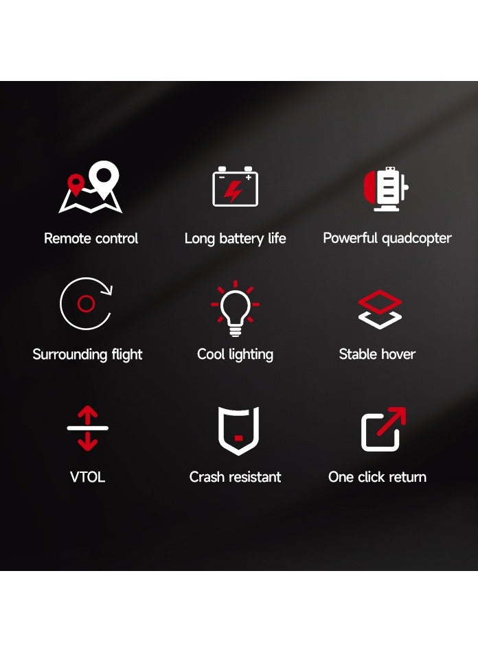 DIGI CORE RC Plane 2.4GHz Remote Control Fighter Jet, 360° Roll & Hover, One-Click Takeoff/Landing, Pneumatic Altitude System, LED Lights, Crash-Resistant EPP, Easy to Fly RC Airplane for Kids & Beginners Blue/Black - Image 4