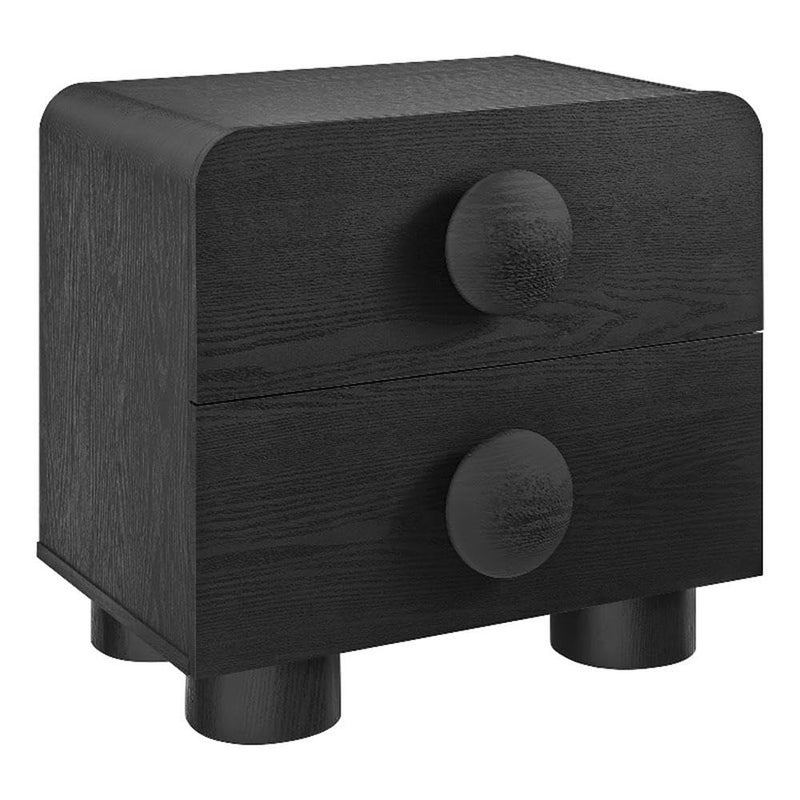 Modway Sonnet 2Drawer Nightstand in Black