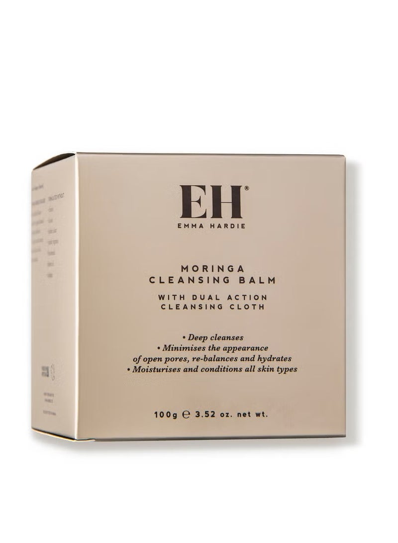 Emma Hardie Moringa Cleansing Balm with Professional Cleansing Cloth 100g - Image 3