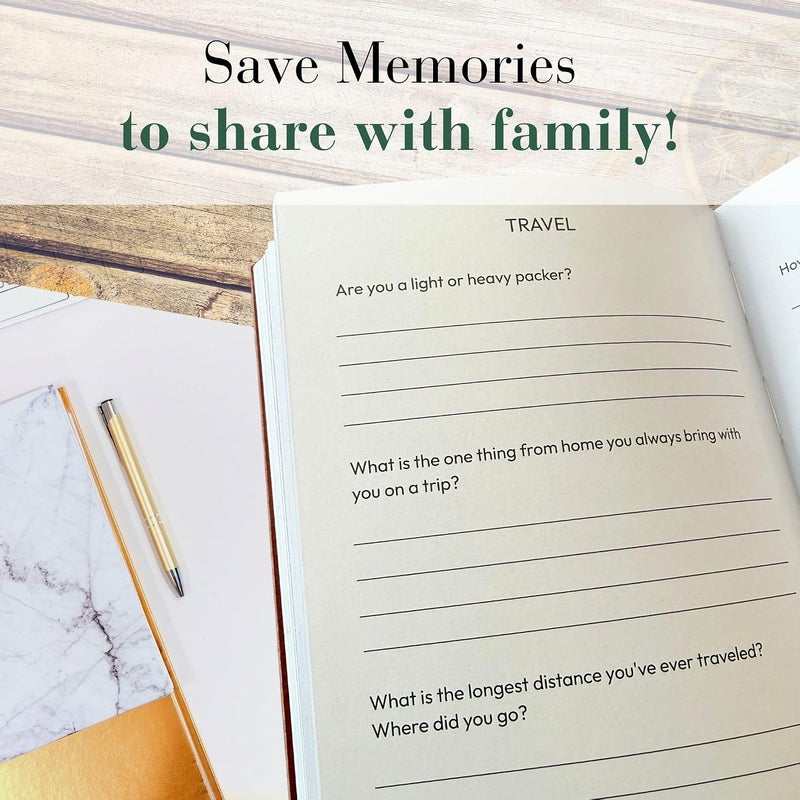 XKFCFC Grandpa I Want to Know Your Life Story Journal (Hardcover): Sentimental Gifts for Men – Perfect for Birthday, Thanksgiving Day, Fathers Day & Christmas - Image 3