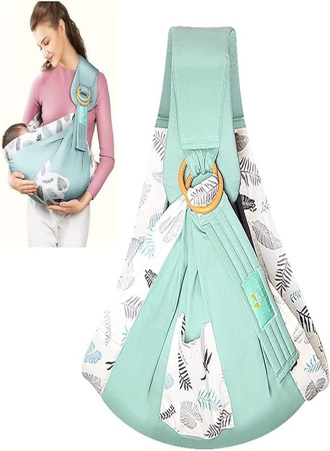 BLURISM Baby Carrier Sling One Shoulder Carrier for Toddler, Baby Sling Newborn, Natural Cotton Baby Sling Baby Holder Extra Comfortable,Baby Hip Carrier for Toddler Carrier Sling - Image 1
