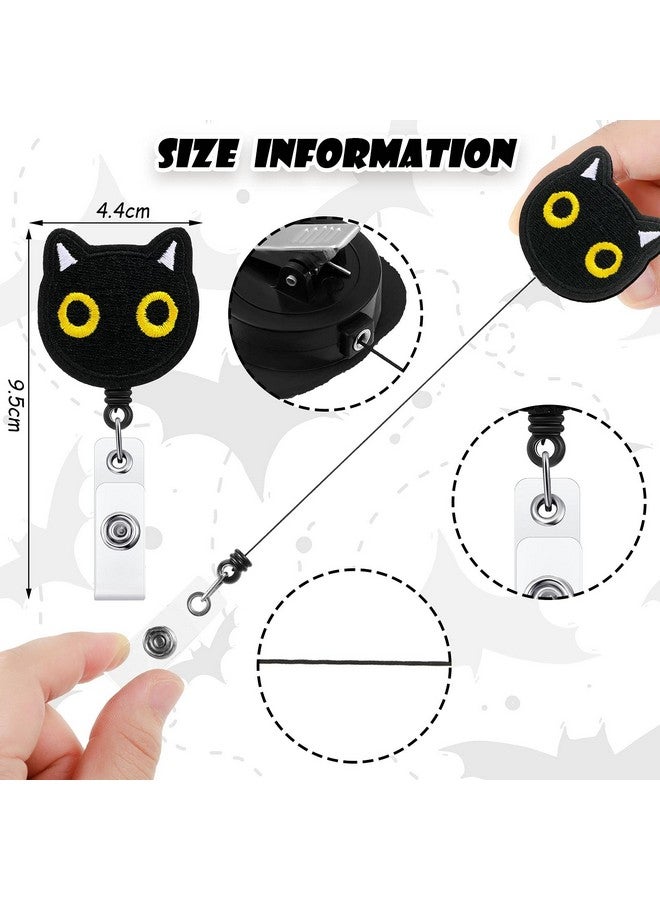 واي دريس 3 قطع من بكرة شارة الهالوين، حامل شارة لطيف لعيد الشكر، بكرة شارة تعريف قابلة للسحب، حامل شارة ممرضة لطيفة، مشبك شارة التمريض (نمط الشبح) - Image 3