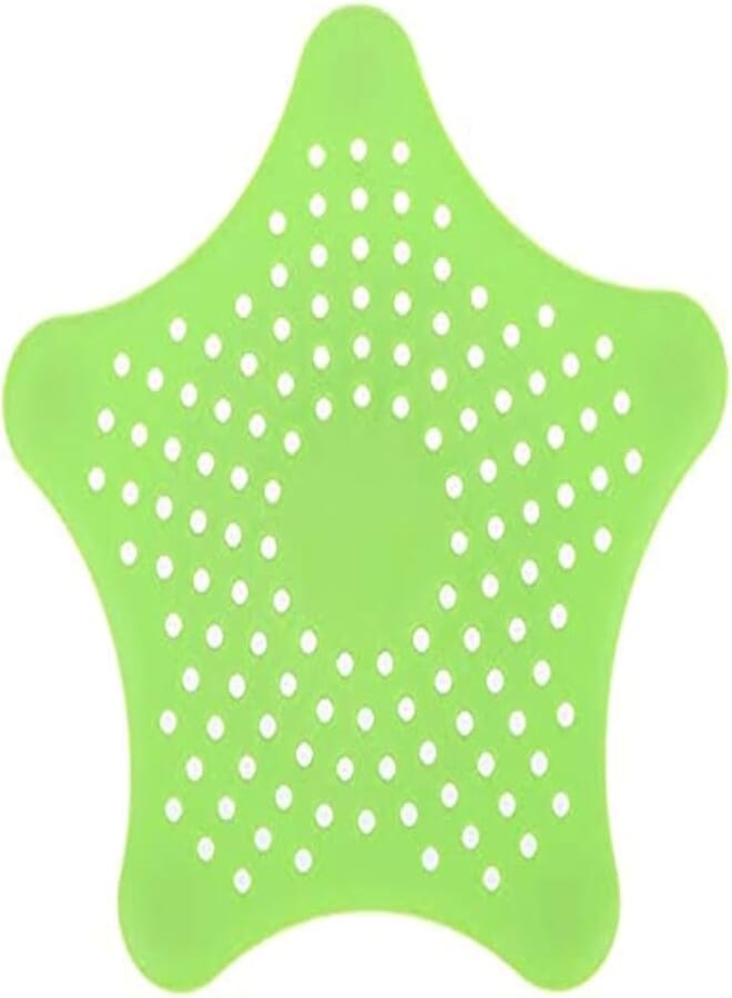 Silicone Strainer Sink - 3pcs green Silicone Sink Drain Filter Bathtub Hair Catcher Stopper Trapper Hole Strainer