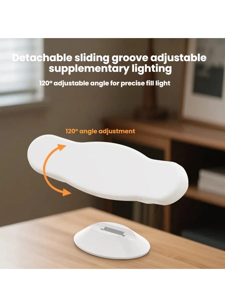 general RGB Clip On Fill Light 120° Rotatable 3 Color Modes Dimmable USB LED Selfie Light for Phone Laptop Makeup Vlog - Image 2