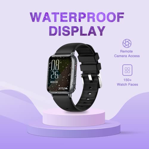Mustard Magma Smart Watch with 1.8" Amoled Display, Bluetooth Calling, Water Proof IP68, 100+ Sports Mode, 150+ Watch Faces, Dedicated Spo2, and Dynamic Heart Rate Analysis,(Black) - Image 5