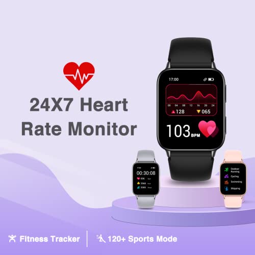 Mustard Magma Smart Watch with 1.8" Amoled Display, Bluetooth Calling, Water Proof IP68, 100+ Sports Mode, 150+ Watch Faces, Dedicated Spo2, and Dynamic Heart Rate Analysis,(Black) - Image 4